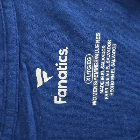 Lafreniere New York Rangers Fanatics Authentic Stack Name & Number V-Neck - Picture 6 of 7